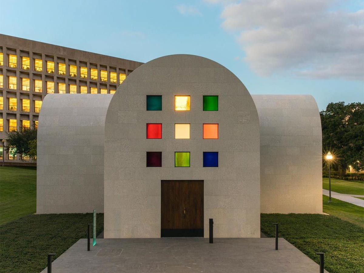 the ellsworth kelly austin building on the campus of the blanton museum of art