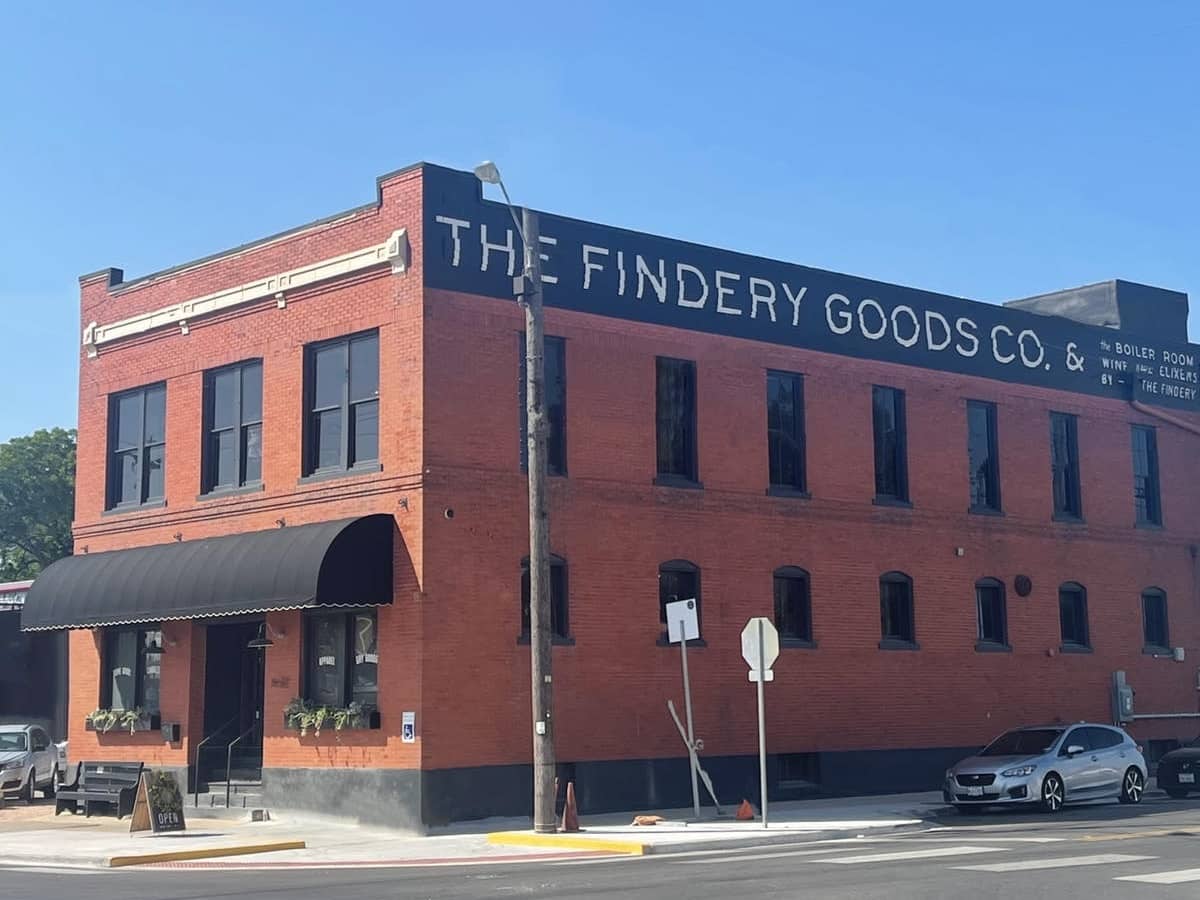 the exterior of the findery in waco, texas