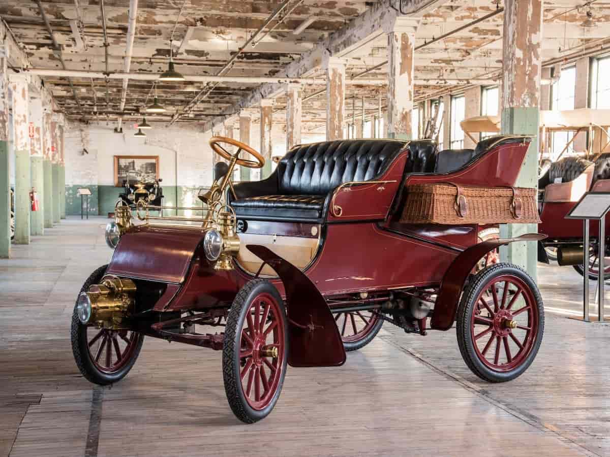 a old ford model vehicle at the ford piquette avenue plant in detroit