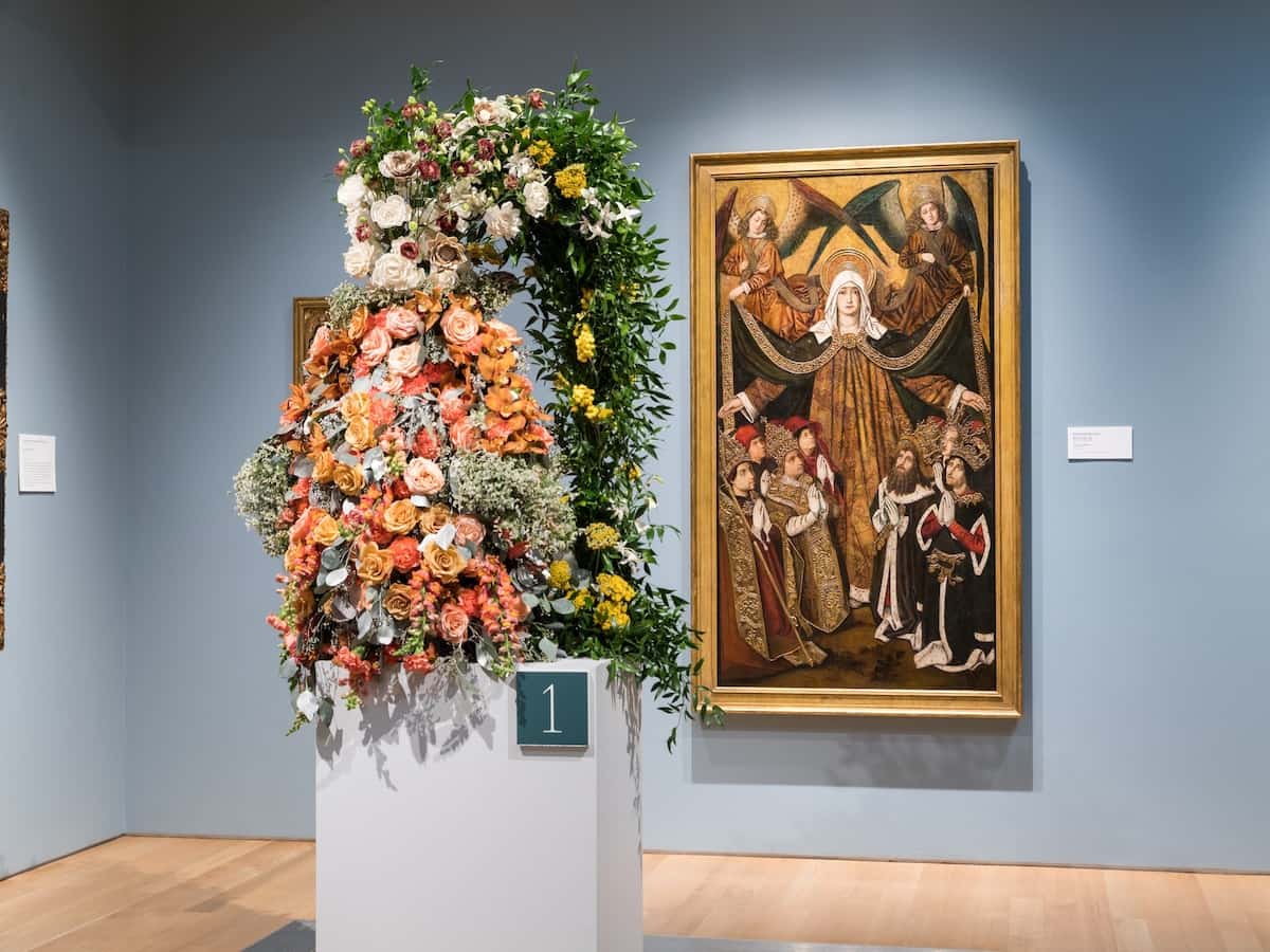 an artistic display at the grand rapids art museum