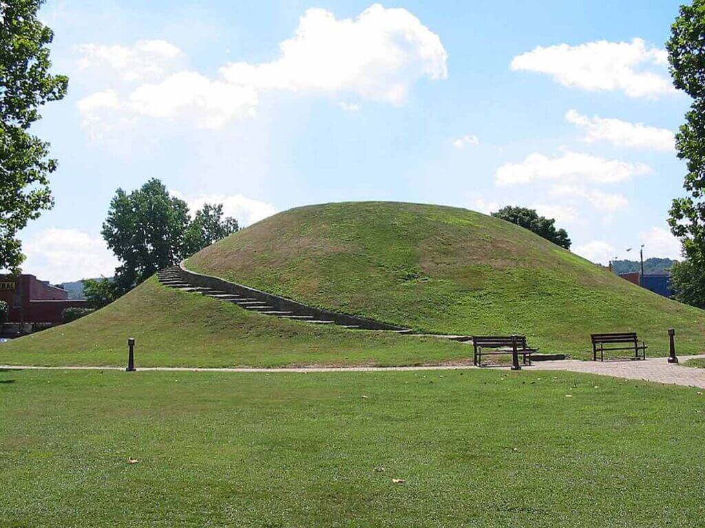 View of South Charleston Mound