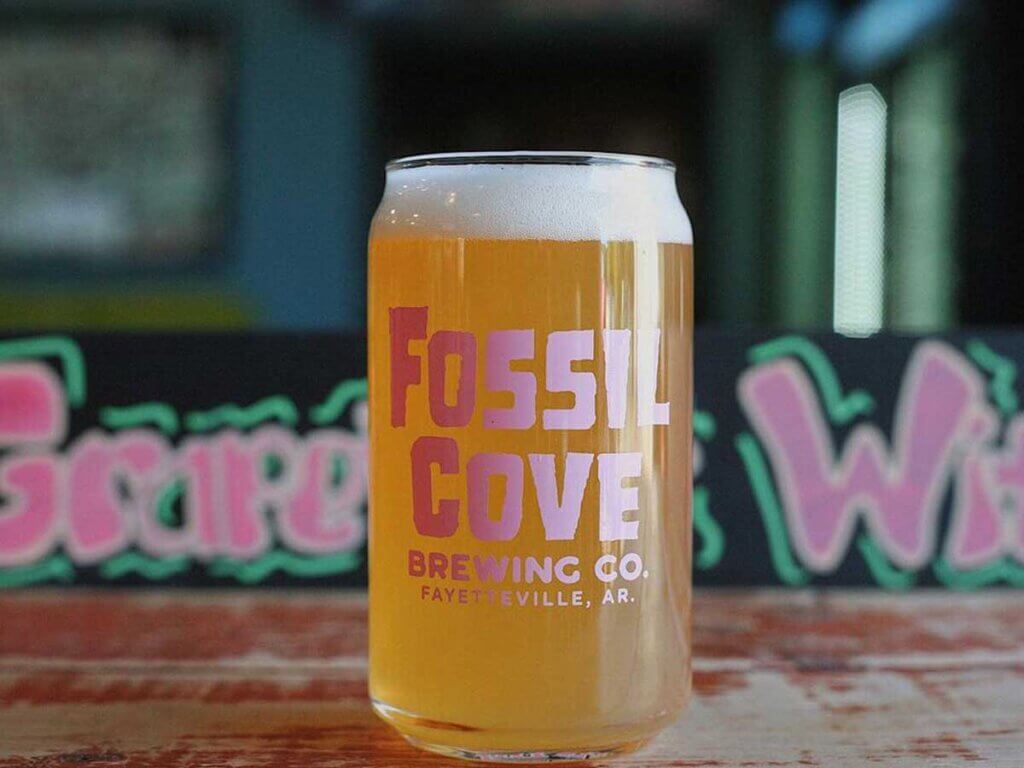 View of Fossil Cove Beer