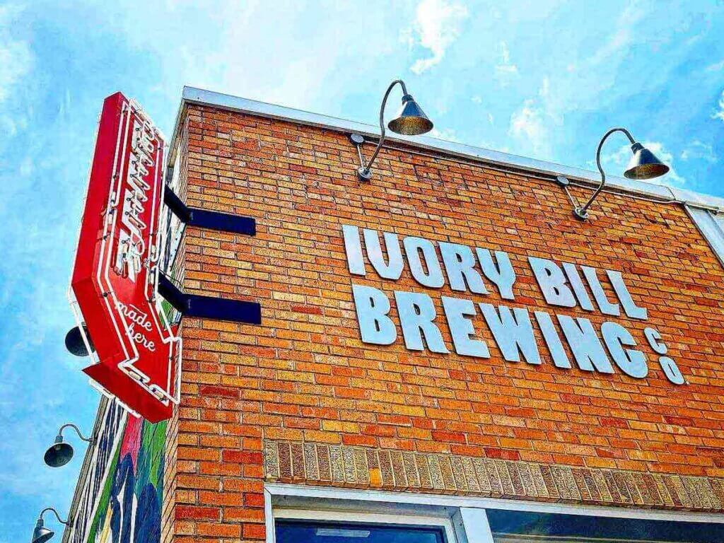 View of Ivory Bill Brewing Co Building
