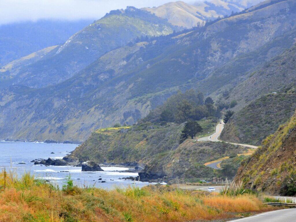 View of the Pacific Coast Highway