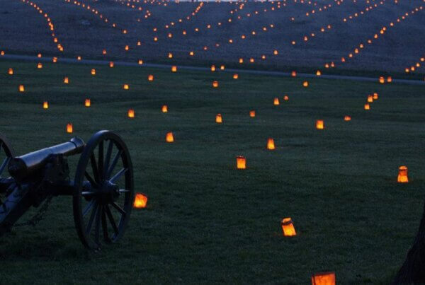 Antietam Battlefield Luminaries