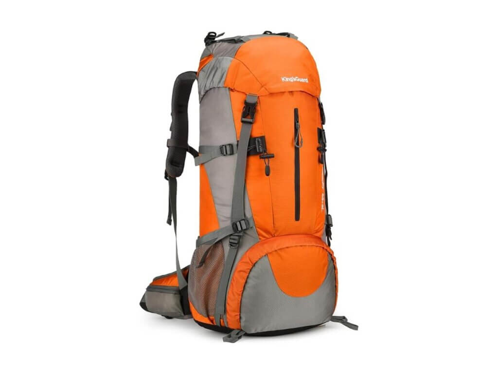 Orange Hiking Backpack