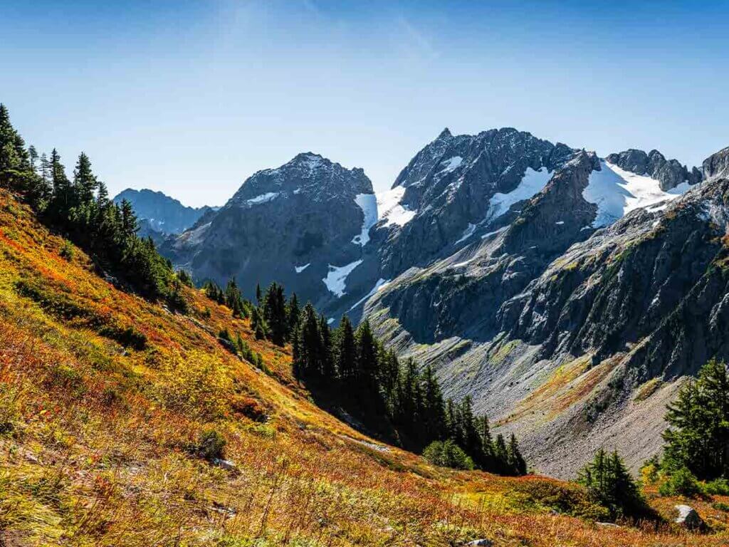 Cascade Pass and Sahale Arm in Washington