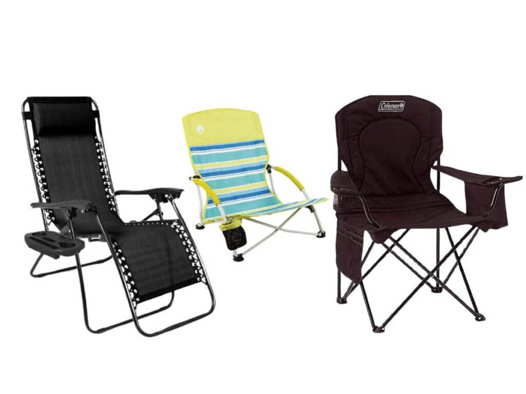 Variety of Beach Chairs